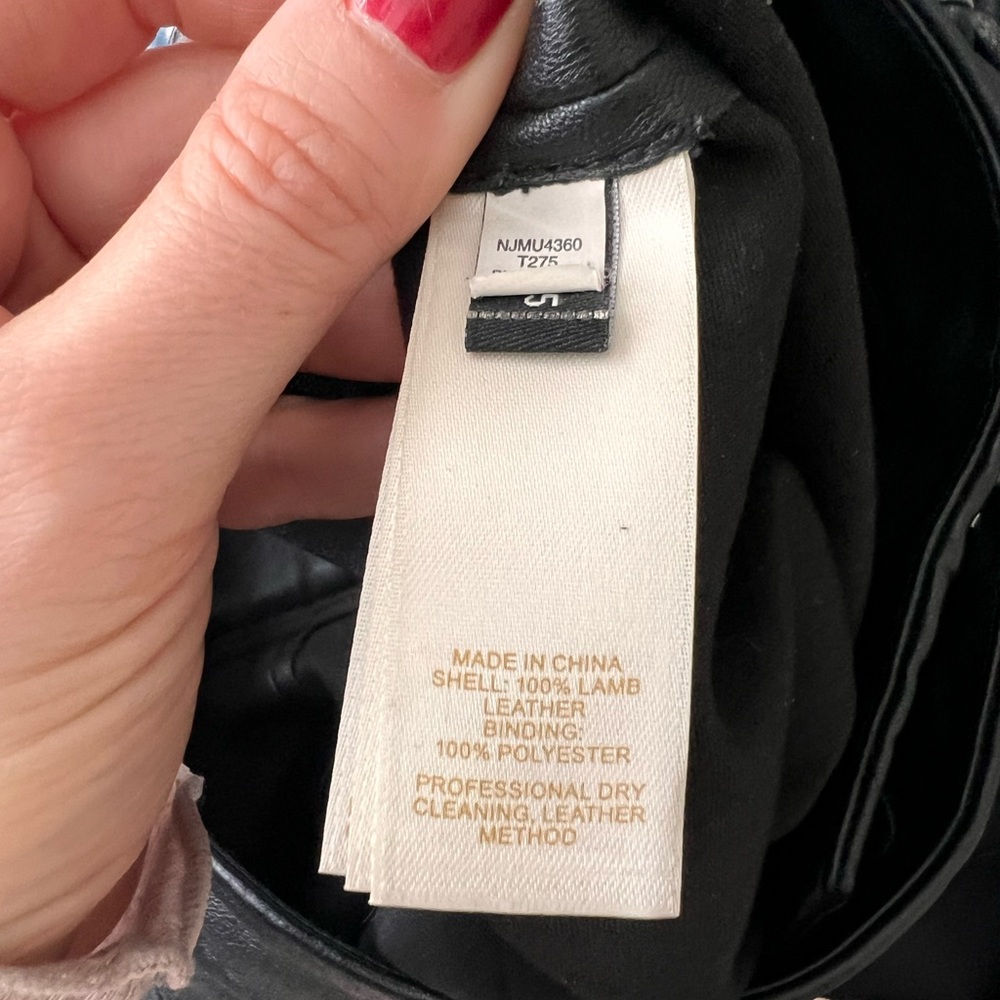 Kate Spade leather pants - Picture 3 of 3
